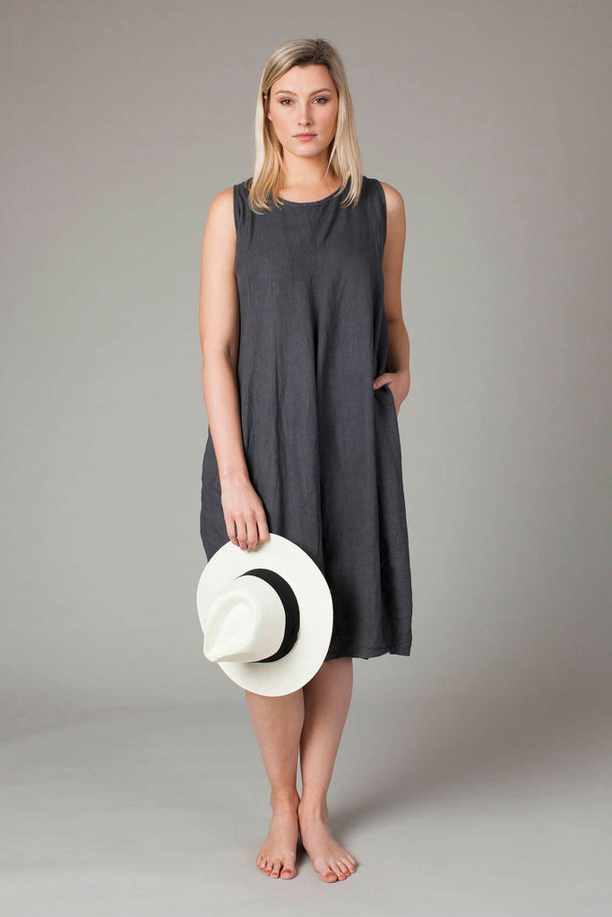 Linen tulip dress sale