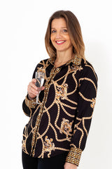 Versace Style Shirt - Bird of Paradise London